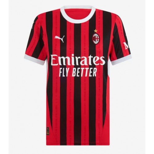 Dres AC Milan Domaci za Žensko 2024-25 Kratak Rukav